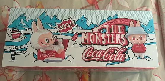 Coca-Cola The Monsters Limited Edition Collectible Labubu Pop Mart Case