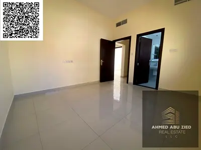 شقة 2 غرف وصالة بالروضة 1 أول ساكن – بلكونة، 3 حمام، مطبخ كبير، قرب مخرج دبي والشارقة، تشطيب فاخر، 4 دفعات.