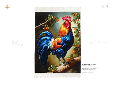 Handmade Silk Carpet Artwork – Premium Quality