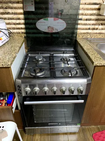 Stainless Steel Gas Cooker with Oven