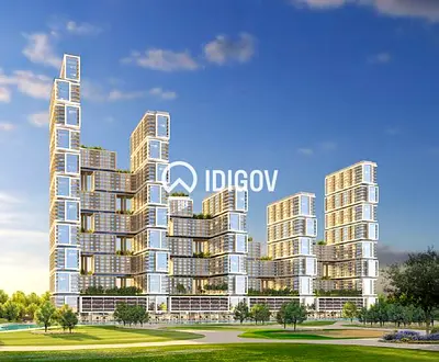 2BR Plus Maid | High Floor | Golf and Creek Views