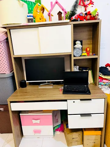 Stylish Study Table with Storage
