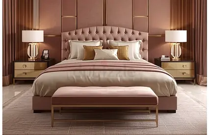 Elegant beautiful 180*200 king size bed frame