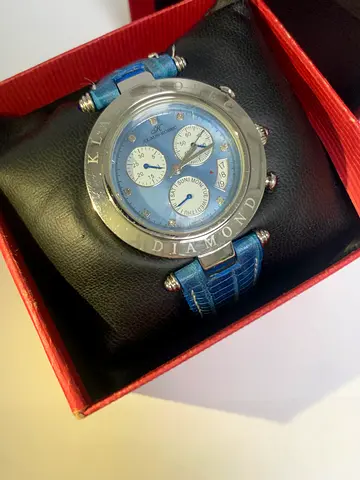 Original Klaus Kobec Diamond Watch