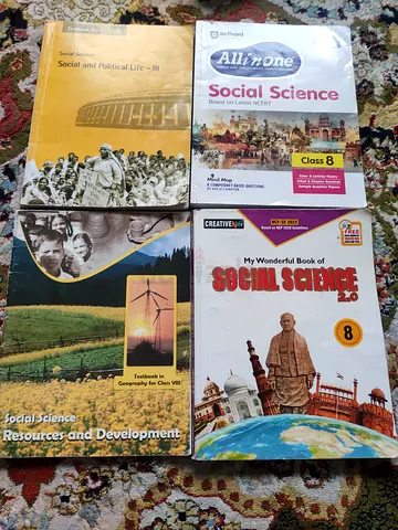 Social Science Textbooks for Class 8