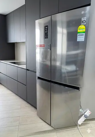 LG latest model side by side refrigerator with digital touch timer easy set temperature