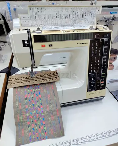 Janome Memory Craft 6000 embroidery machine