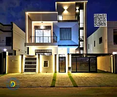 For sale at an attractive price: a 6-bedroom villa with a roof in Al Helio 2, Registration fees. Fre