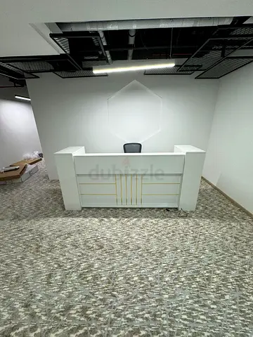 Modern Reception Desk….160cm  180cm  240cm