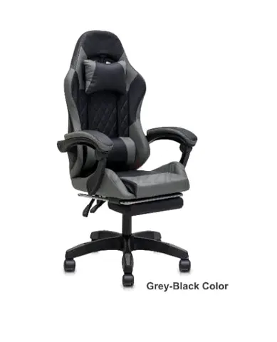 Gaming Office Chair in Grey-Black Color