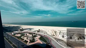 3 bedrooms, large living room, spacious kitchen, 3 bathrooms, balcony, sea view, central air conditi
