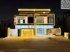A distinctive villa in Al Yasmin – 5 bedrooms with a majlis, kitchen, and two floors, priced inclu