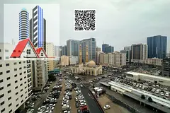 1 BHK for Sale in Ajman One Tower open Kitchen With Parking.