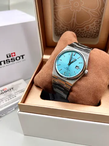 Tissot Mens Watch with Blue Dial