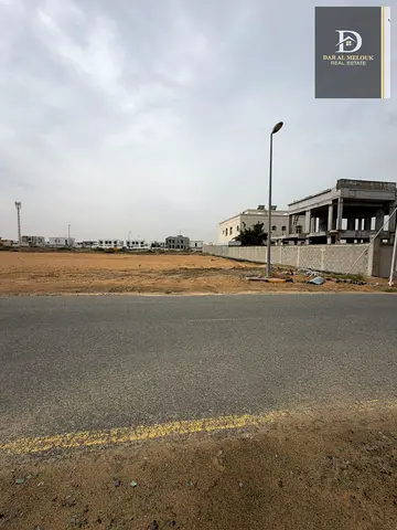 For Sale in Sharjah Al Ruqaybah Area Residential Land Prime Location Very Close to All Services Permit for Ground and First Floor Villa Freehold