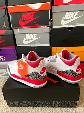 Nike Air Jordan 3 Fire red