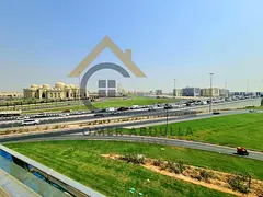 Like Brand new 3bhk Apartment with balcony, wardrobes, Gym, pool and covered parking In Muwaileh Com