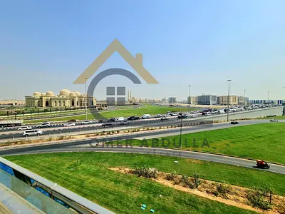 Like Brand new 3bhk Apartment with balcony, wardrobes, Gym, pool and covered parking In Muwaileh Commercial