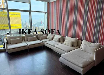 brand new condition ikea soderhim ushape sofa beige