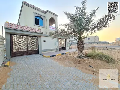Villa for sale in the prestigious Al Helio 1 area of ​​Ajman. Price includes electricity, water, and air conditioning. Freehold ownership for all nati