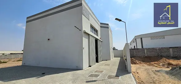 Warehouse for sale in Al Sajaa Industrial Area, freehold ownership for Arabs