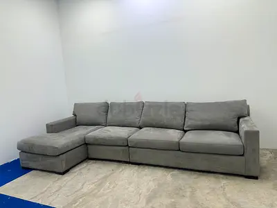 Excellent condition cratebarrel lshape sofa