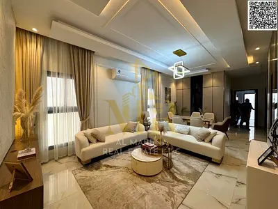 Luxury villa in Al Yasmin – 5 master bedrooms with all-inclusive electricity and water services