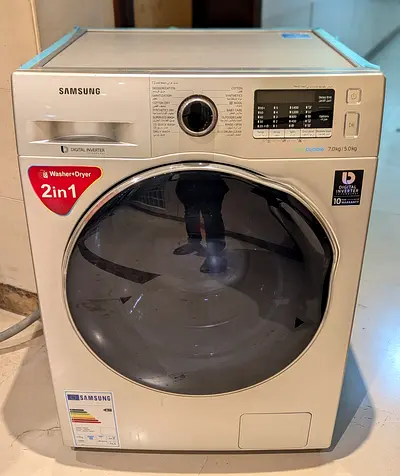 Samsung 2025 2in1 7kg Washer/5kg Dryer Front Door Washing Machine For Sale!!!With Delivery Free!!!
