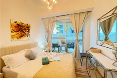 Luxury 1BR Fully Furnished | Large Balcony | Mayfair Tower Business Bay