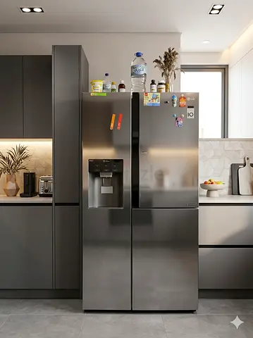 LG LATEST MODEL DOOR IN DOOR SIDE BY SIDE REFRIGERATOR 650 LITER CAPACITY