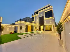 Luxury villa, second plot from Sheikh Ammar Street, fully furnished with electricity, water, and air