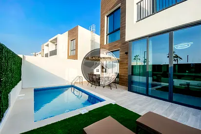 Corner 3BR+Maids | Private Pool | Fully Furnished