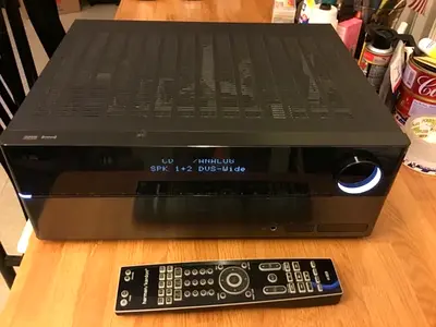 High-Quality Harman Kardon 2 Channel Receiver - Model: HK 3490 with Box and Remote Control
