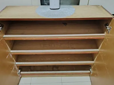 Wooden shoe rack with Shelves