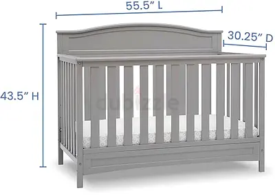 Delta Abby 5 in 1 convertible baby / child bed with mattress