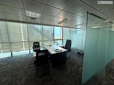 Fited office high floor in Indigo Icon