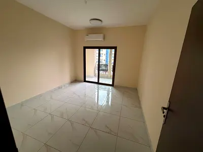 2 Bedroom Apartment for Rent in Al Nakheel 2 Ajman second row from Corniche Ajman with balcony and new finishes AED 28,000 yearly in 6 cheques