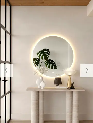Front light and backlight mirror