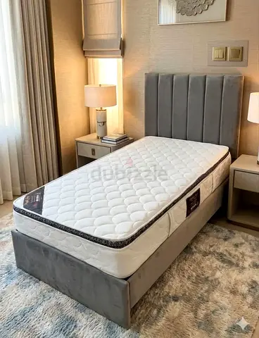 Brand new single size bed with mattress single bed good Quality