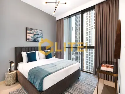 Furnished 1BR Apartment | Downtown Views | Balcony & City Skyline View