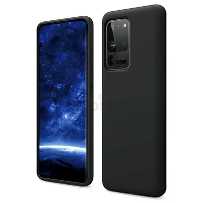 Samsung Galaxy S20 Ultra Black Case – Soft Silicone | Brand New | Cheap Price | Limited Stock”