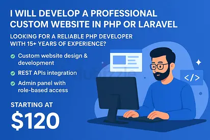Professional Custom Website Development Services