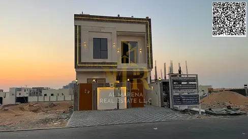 فيلا بسعر شامل رسوم التسجيل والتمليك على الشارع الرئيسي جاهزة للسكن في أرقي مناطق عجمان تملك حر لجميع الجنسيات بدون دفعة مقدمة..