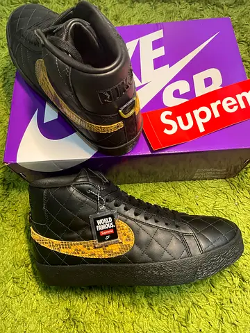 Nike Blazer supreme black