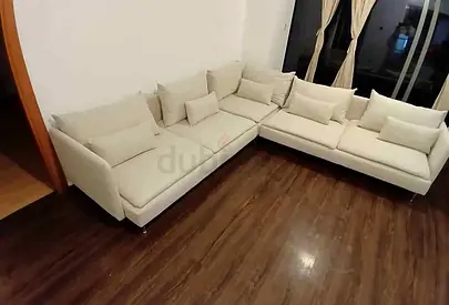 Ikea Sodhremn Corner L shape sofa beige Color