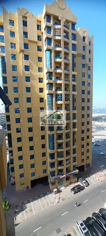 SPACIOUS 3BHK FOR SALE IN AL KHOR TOWERs AJMAN FULLY ROAD VIEW AND PARTIAL SEA VIEW
