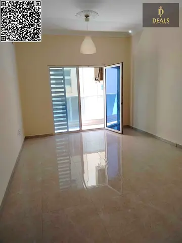 1BR Apartment in Al Jurf 2 with Balcony & Central AC – Near Al Aqsa School