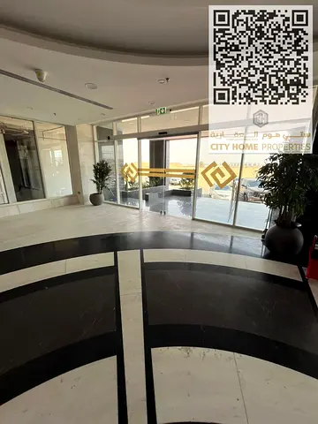 أقل سعر غرفتين وصالة في مدينة الإمارات – جلف تاور – بلكونة وتكييف مركزي وباركنج داخلي – 38,000 سنوي – مباشر من المكتب