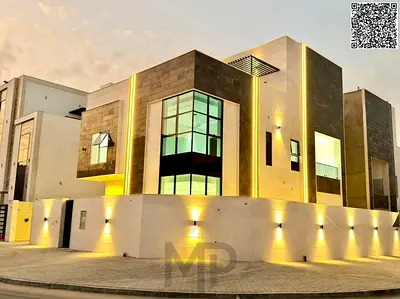 Includes registration and ownership fees – Luxury corner villa for sale – Al-Haliyo area – Fully custom-finished – Freehold ownership for all national