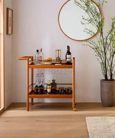 West Elm Mid Century Bar.